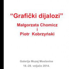 Wystawa grafiki Małgorzaty Chomicz i Piotra Kobrzyńskiego w Chorwacji