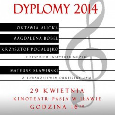 Koncert dyplomowy Instytutu Muzyki 29 kwietnia w Iławie