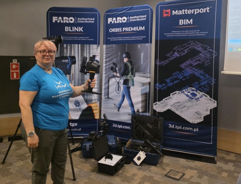 dr inż. Joanna Pawłowicz podczas udział w wydarzeniu "Szkoła Pomiarów"