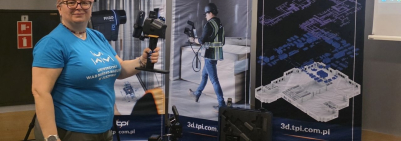 dr inż. Joanna Pawłowicz podczas udział w wydarzeniu "Szkoła Pomiarów"