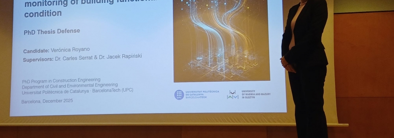 Veronica Royano w trakcie obrony rozprawy doktorskiej