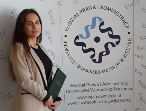Dorota Dec-Kordek - absolwentka Administracji WPiA UWM