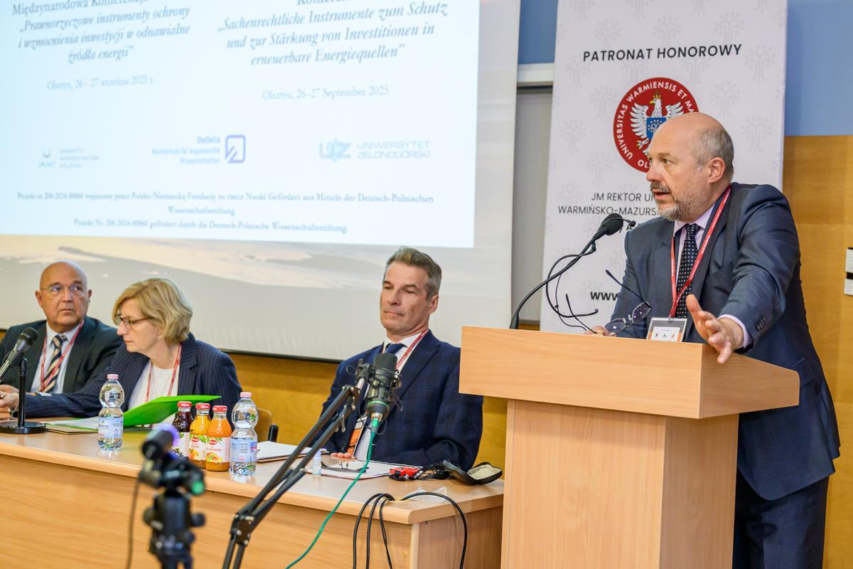 Konferencja naukowa o prawnych aspektach OZE