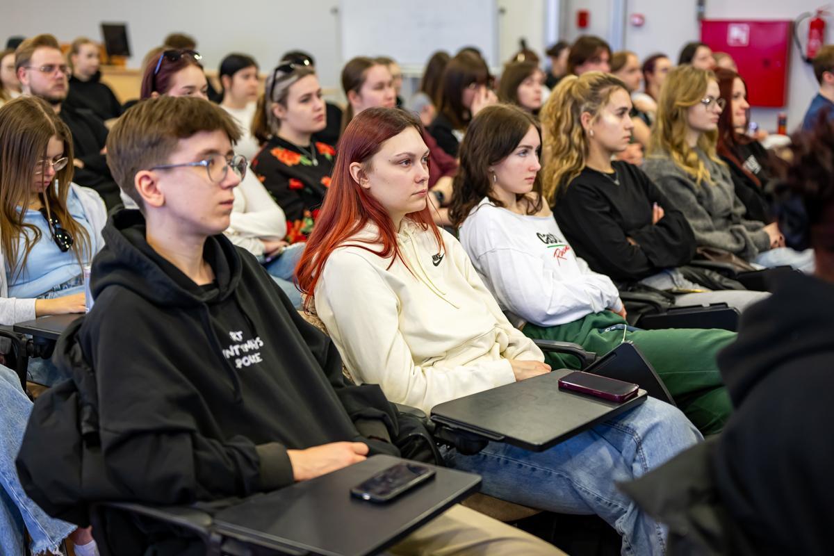 publiczność spotkania z cyklu Naukowe środy na UWM