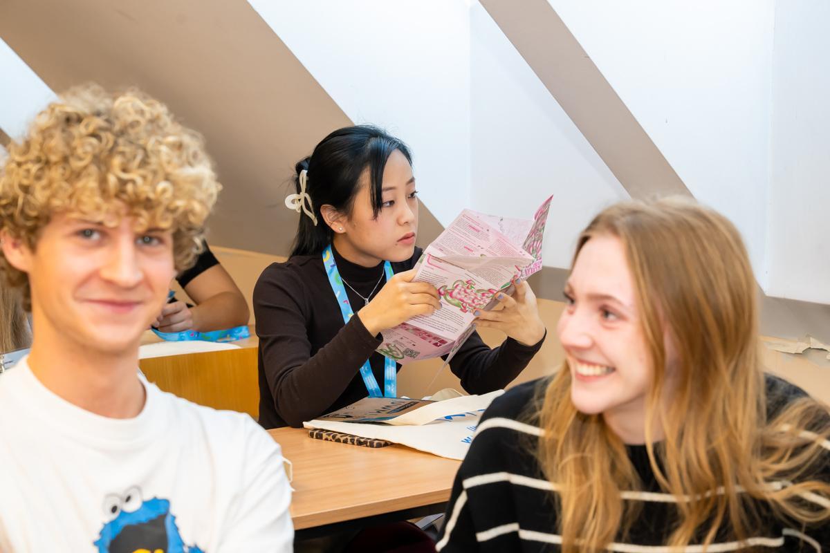 zdjęcie przedstawia uczestników kursu BIP podczas zajęć 