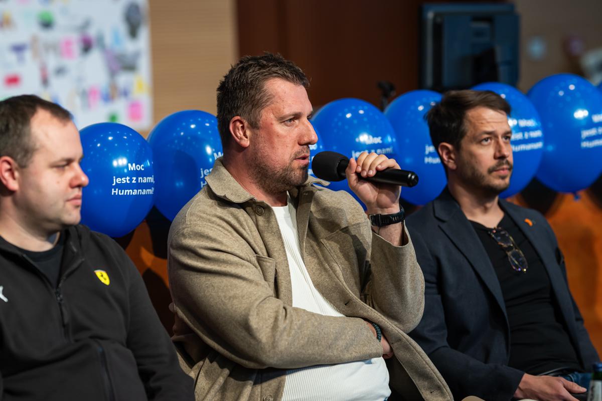 Uczestnicy debaty "Human w digitalu"