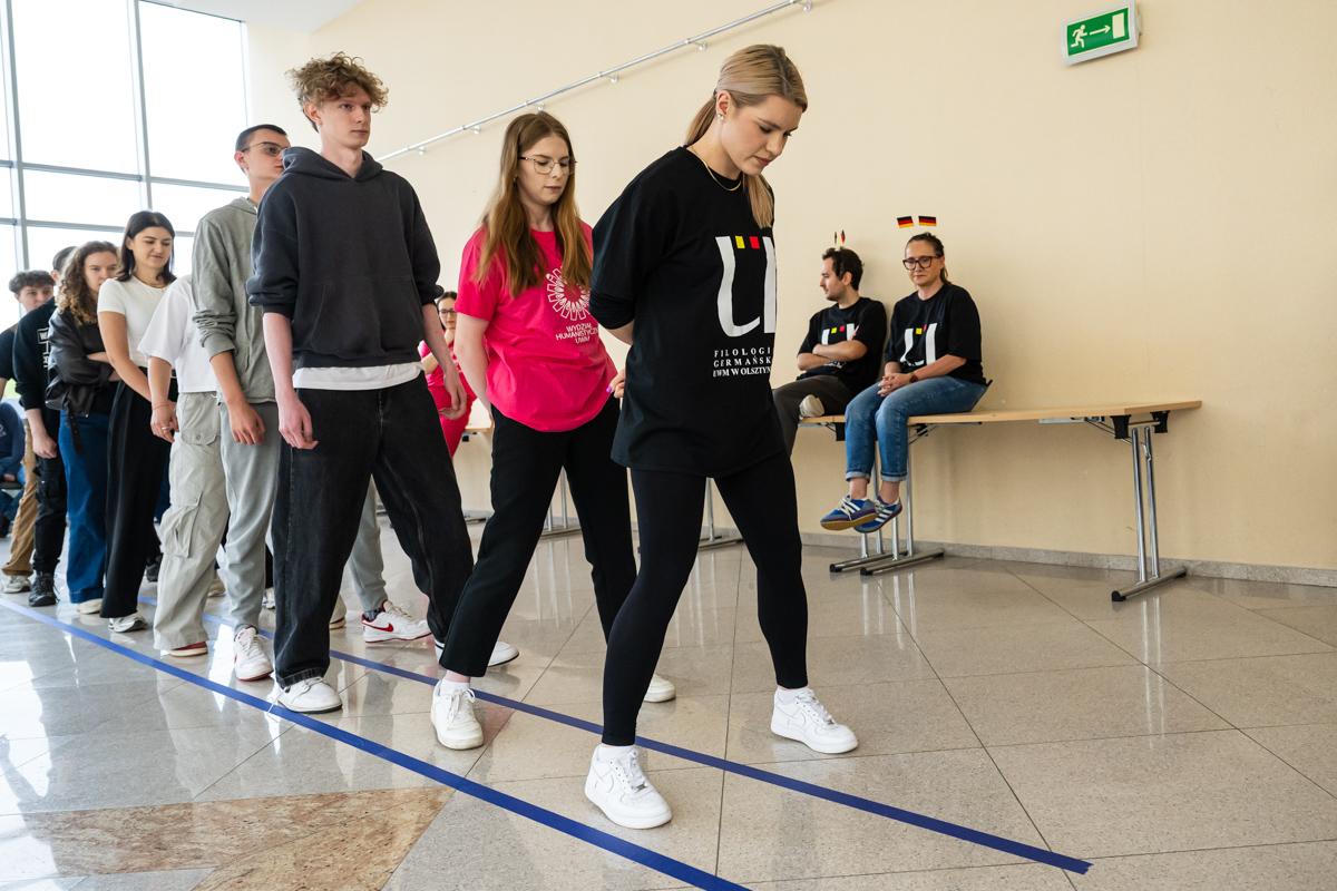 Studenci podczas Dni Humana