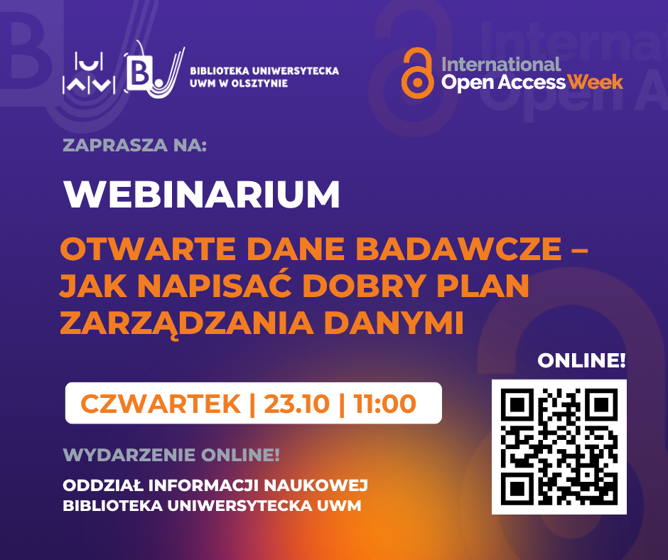 Tydzień Otwartej Nauki_grafika webinarium 