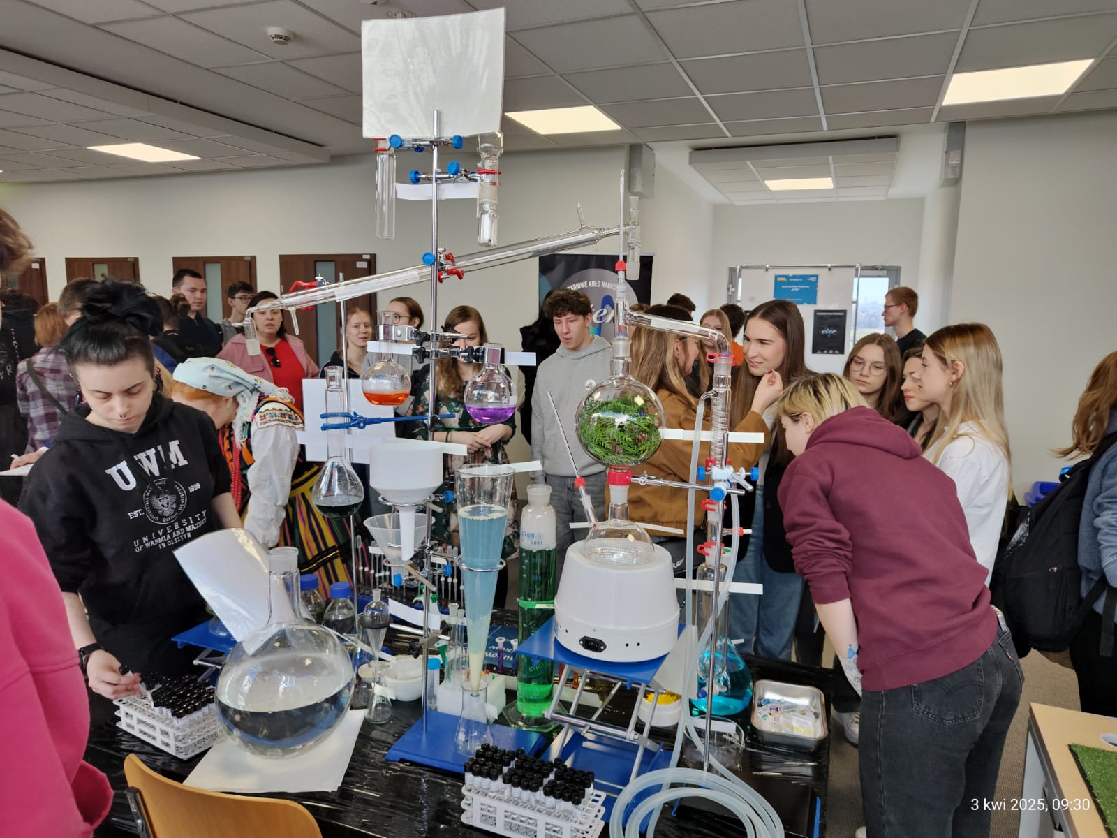 Studenckie Koło Naukowe Chemików podczas Dnia Otwartego