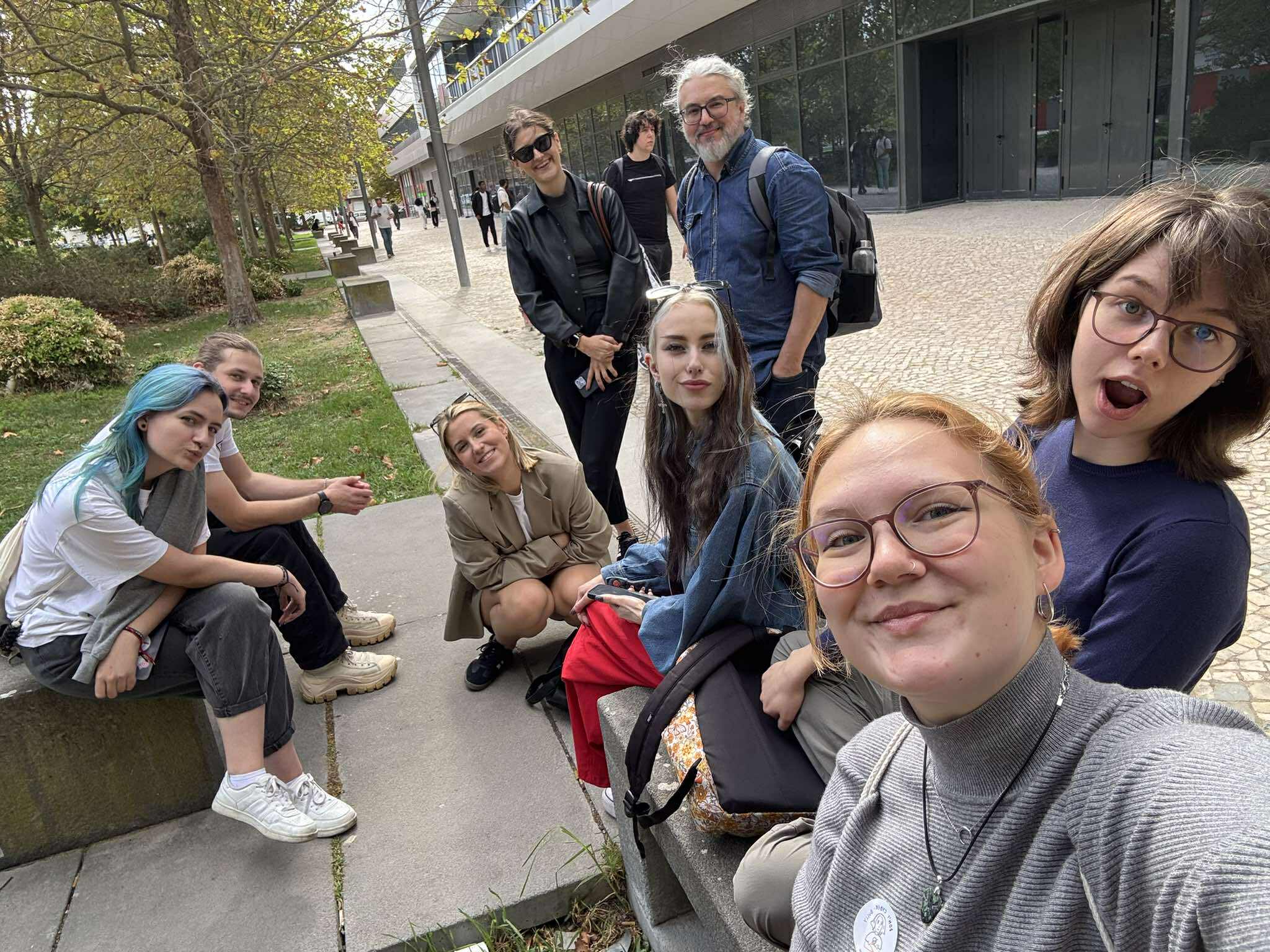 studenci analizy i kreowania trendów na BIP w Lizbonie