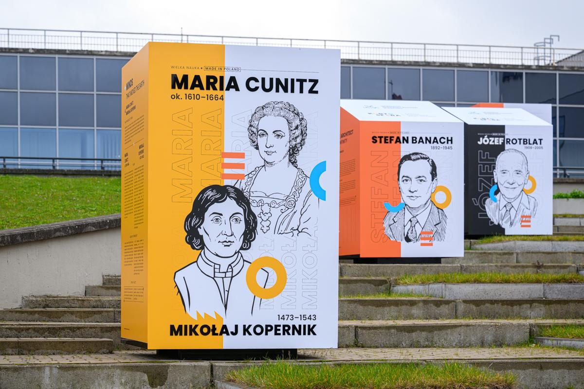 Jeden z elementów wystawy Wielka Nauka Made in Poland