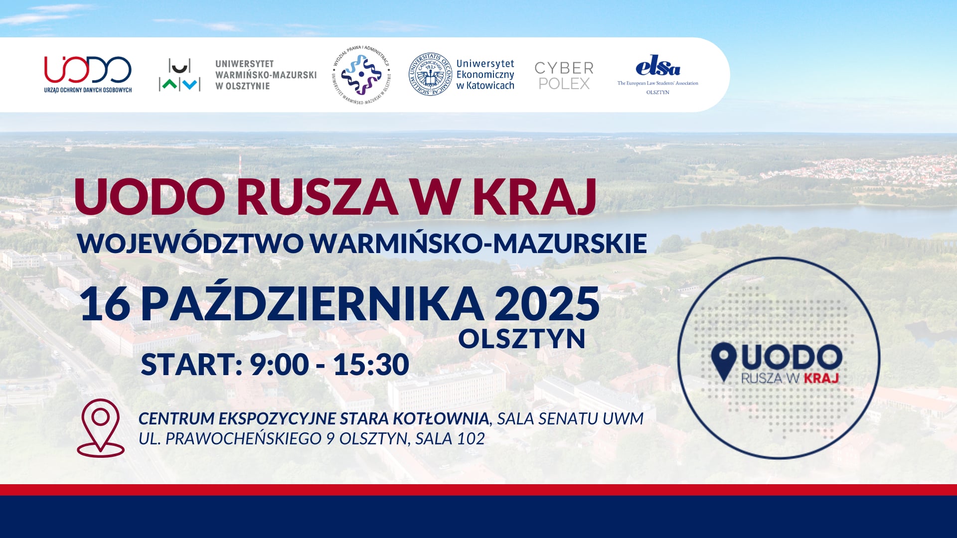 grafika wydarzenia UODO rusza w kraj