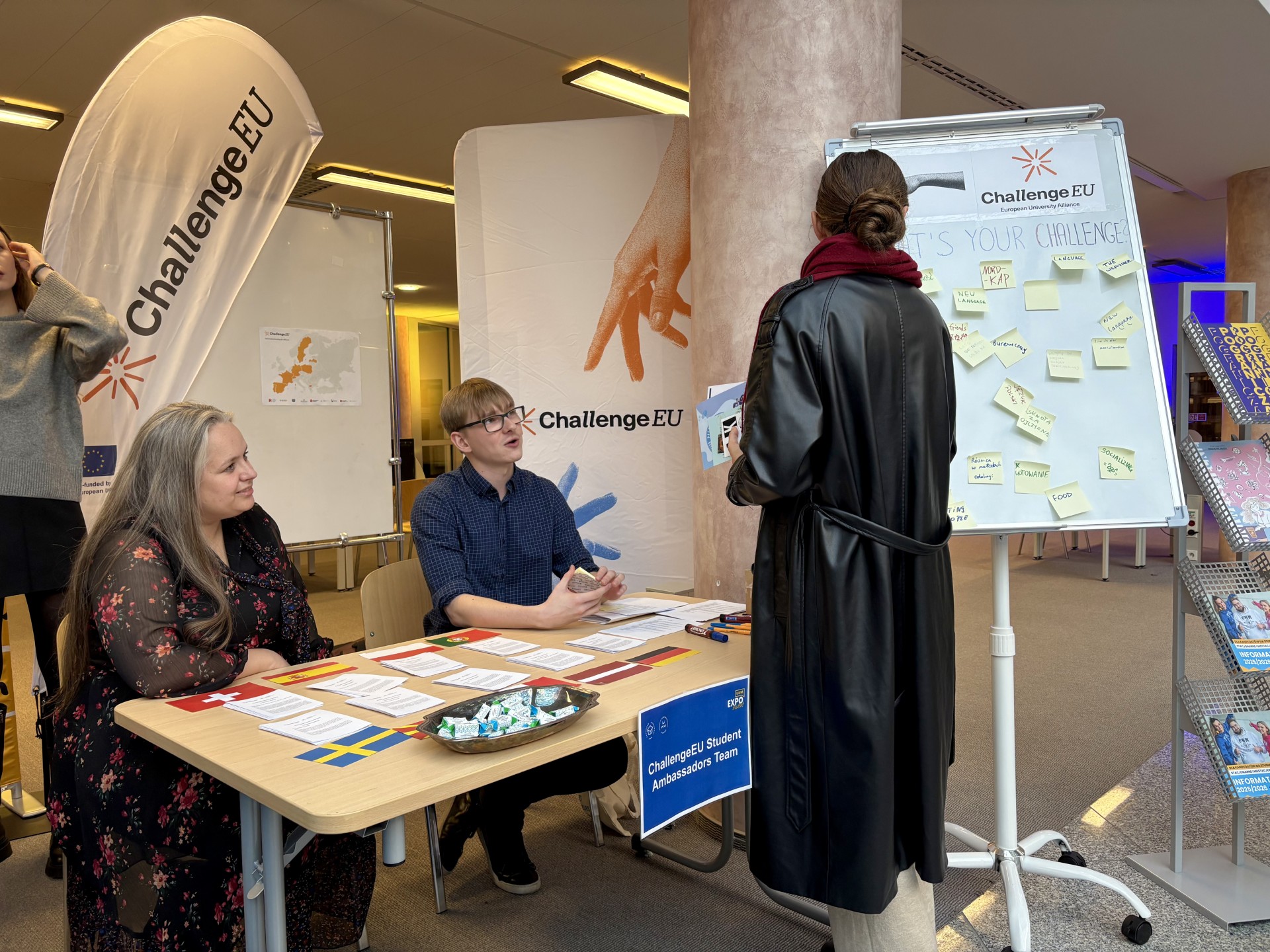 Stoisko ChallengeEU na Student EXPO 2025