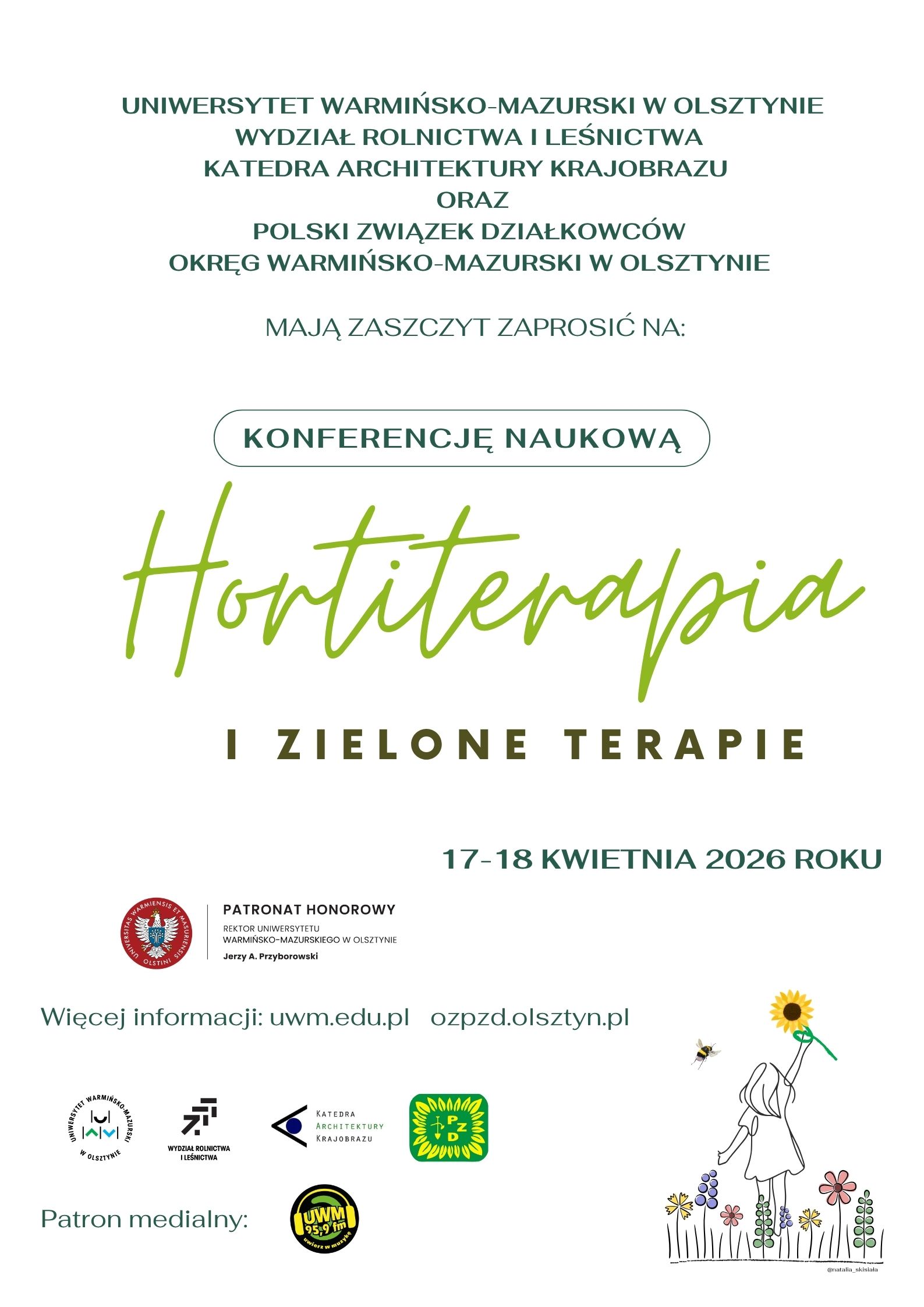 plakat promujący konferencję naukową 