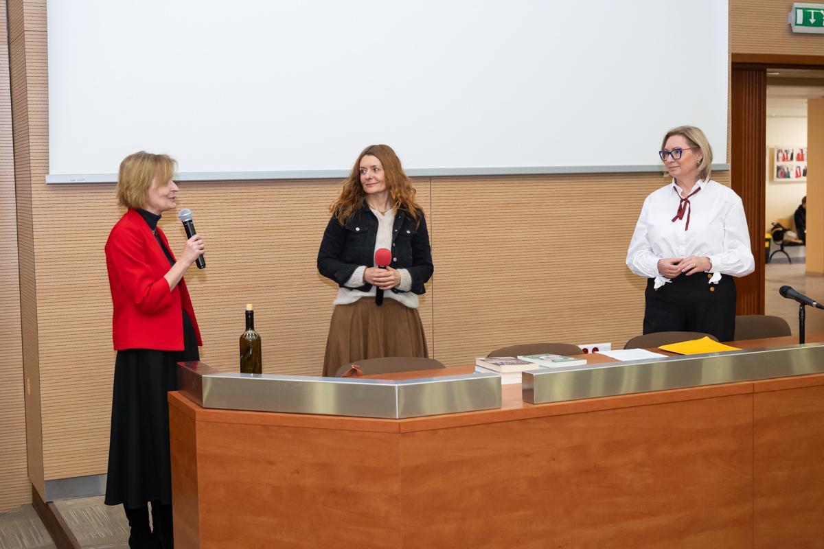 Prof. Joanna Chłosta-Zielonka, Katarzyna Enerlich i prof. Joanna Szydłowska