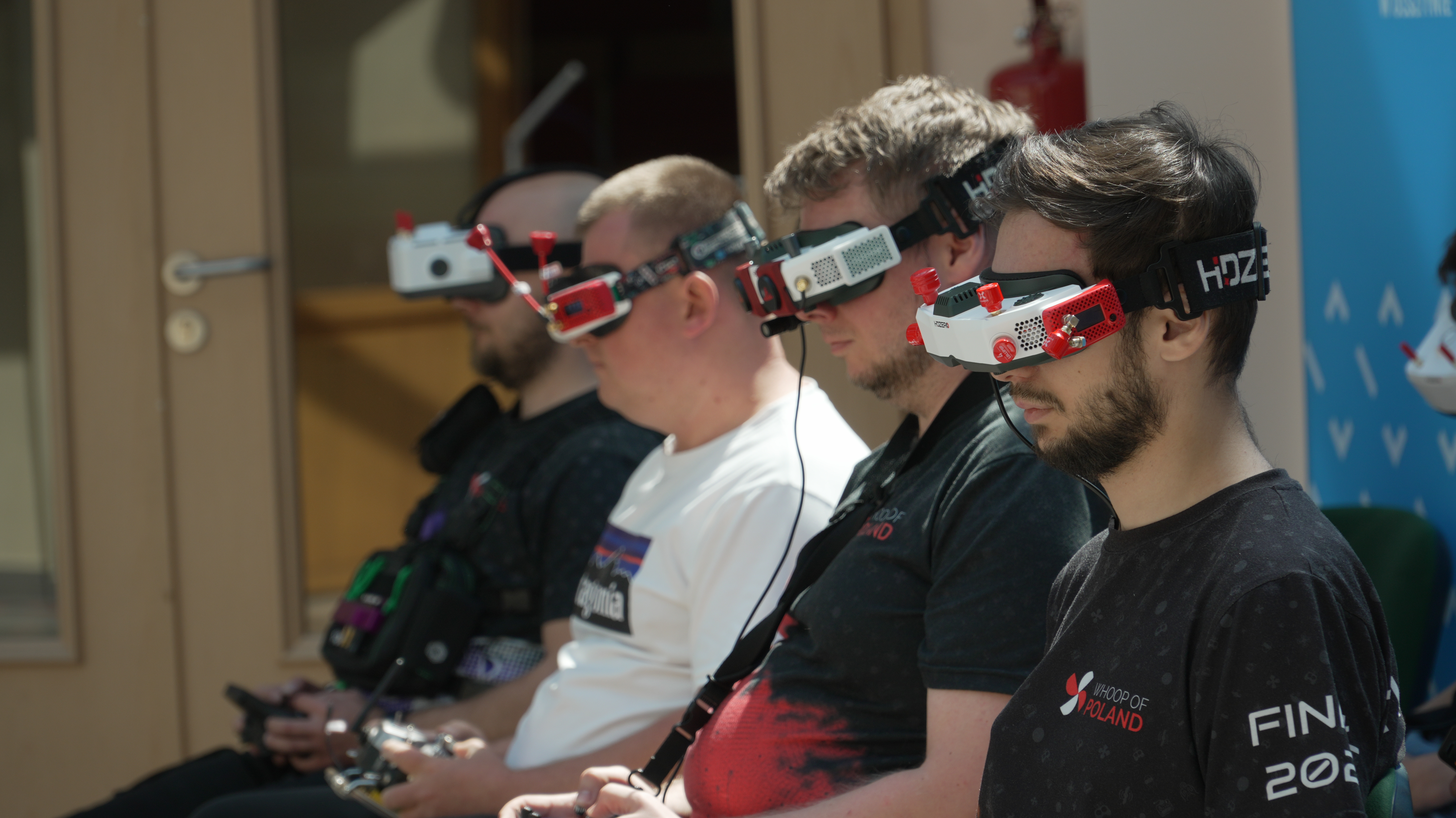 Ogólnopolska liga wyścigów mikrodronów FPV - zawody na WMiI UWM