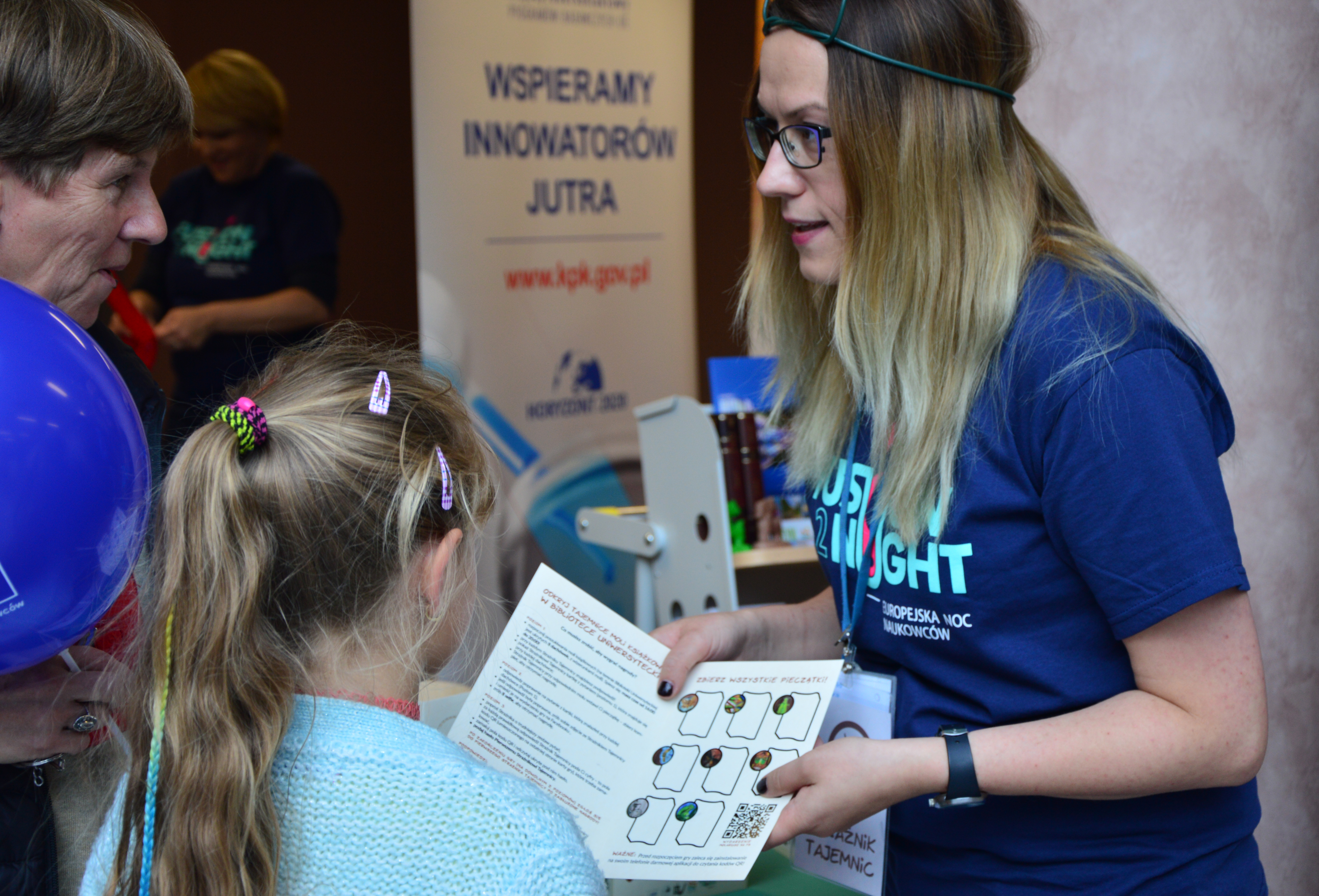 Katarzyna Bikowska podczas gry terenowej