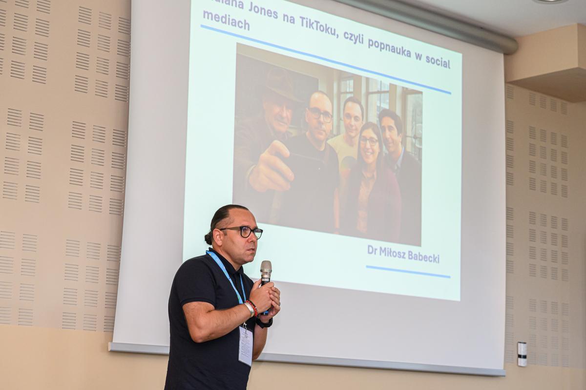 XXXII Konferencja Redaktorów Czasopism Akademickich i Portali Uczelnianych w Olsztynie: dr Miłosz Babecki