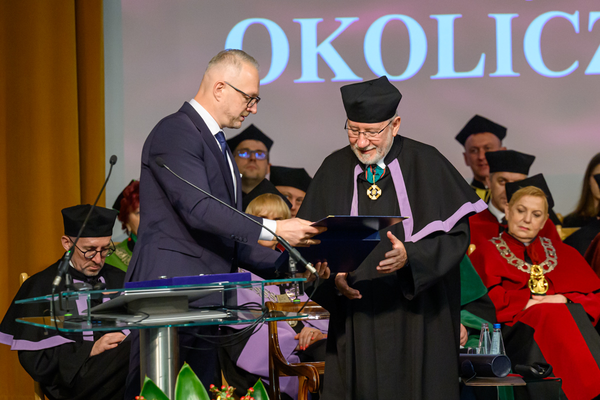 Święto UWM 2025: Radosław Król i Zbigniew Witkowski