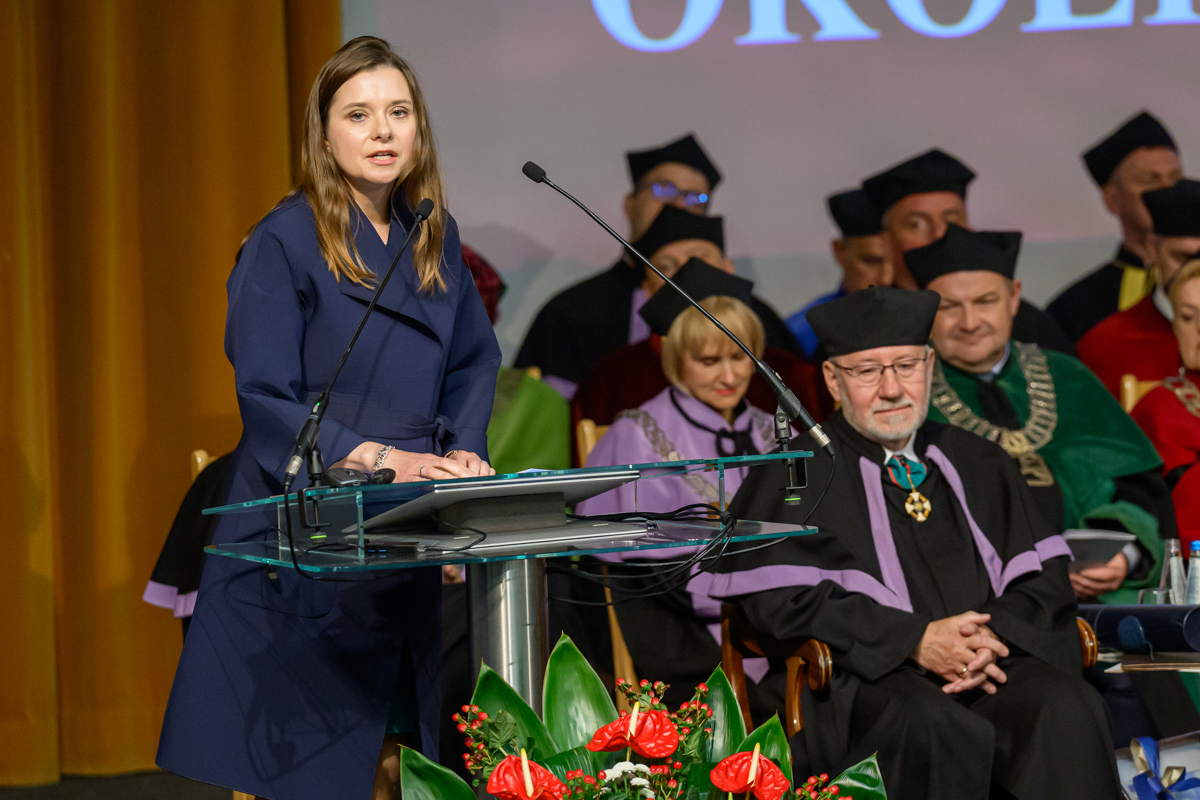 Święto UWM: prof. Katarzyna Witkowska-Chrzczonowicz,