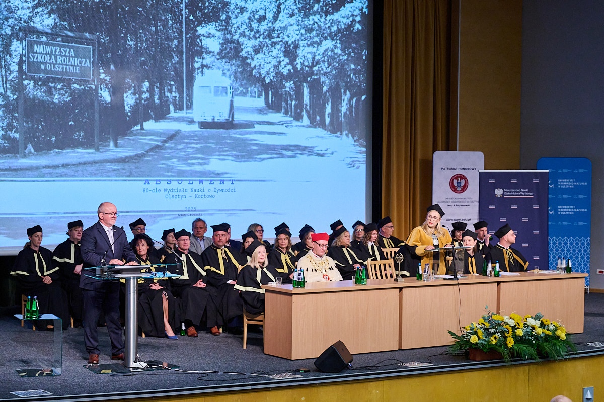 Jubileusz 80-lecia Wydziału Nauki o Żywności 