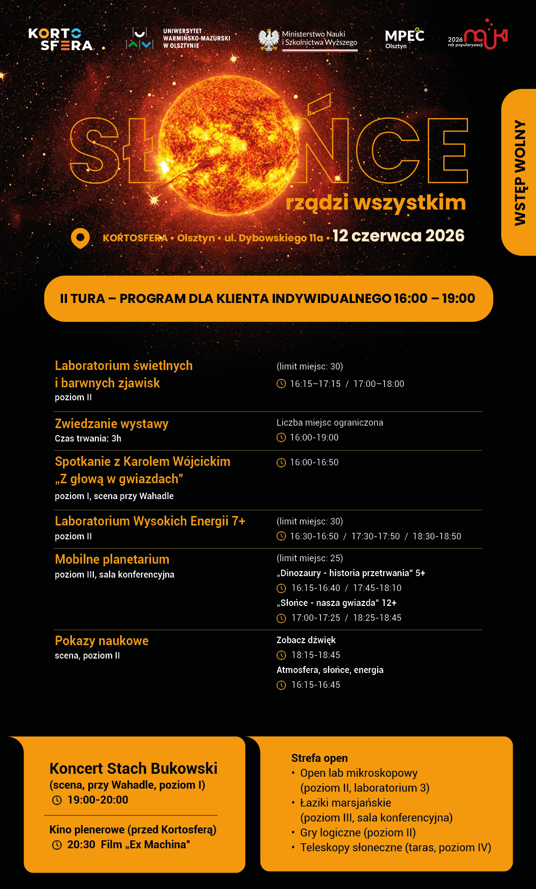plakat wydarzenia II