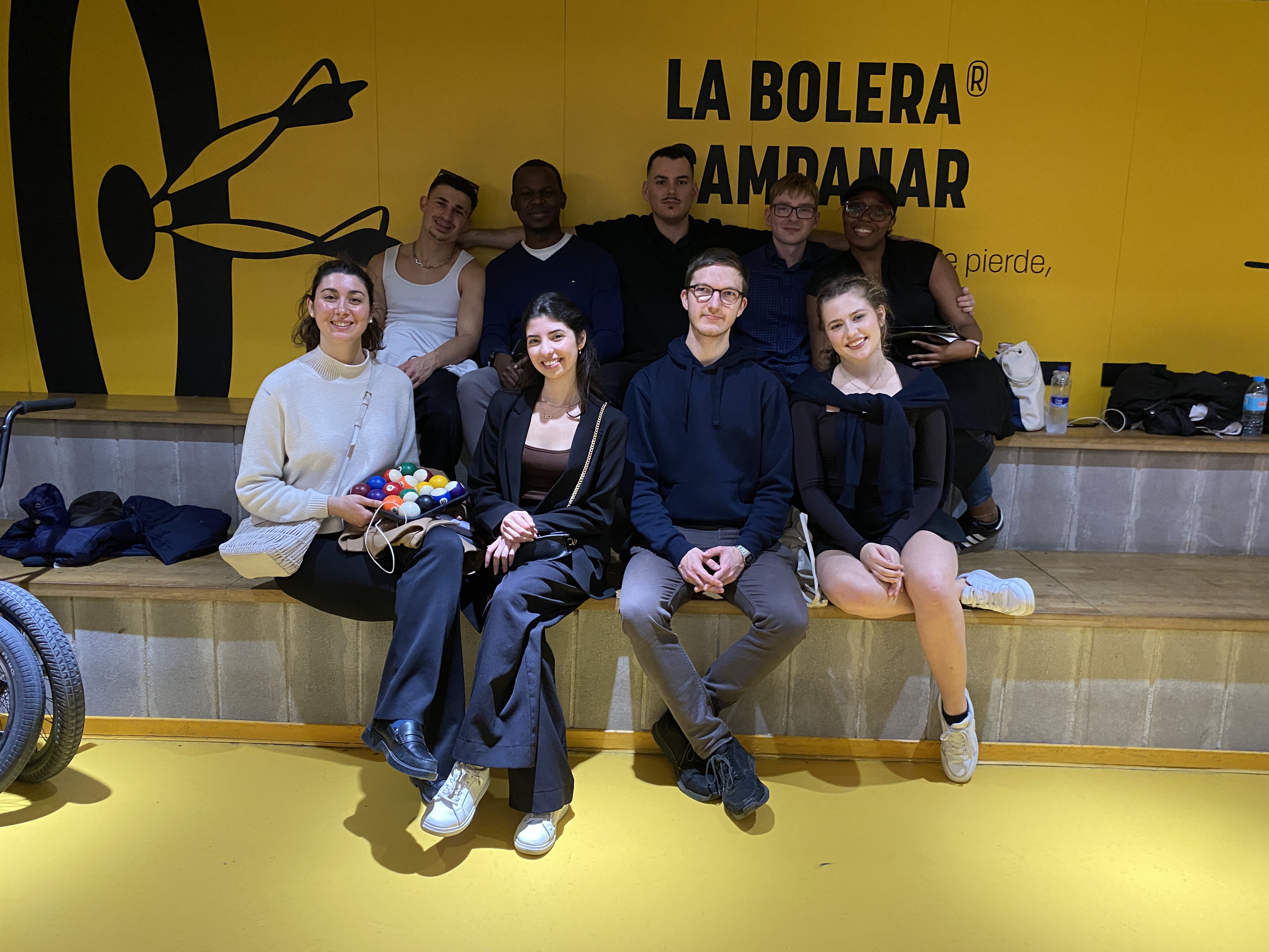 Studenci ambasadorzy ChallengeEU podczas spotkania w Walencji