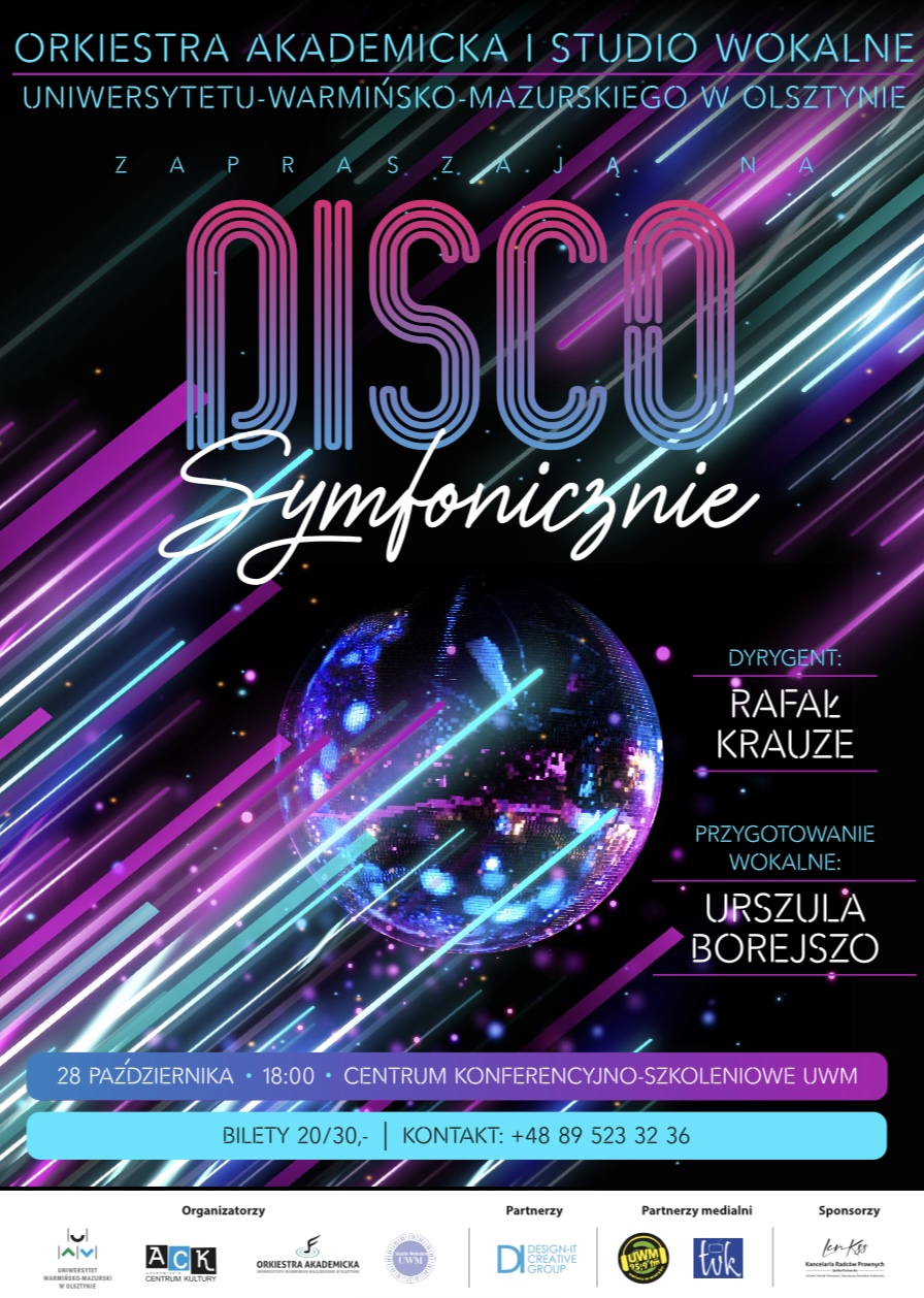 plakat Disco symfonicznie 