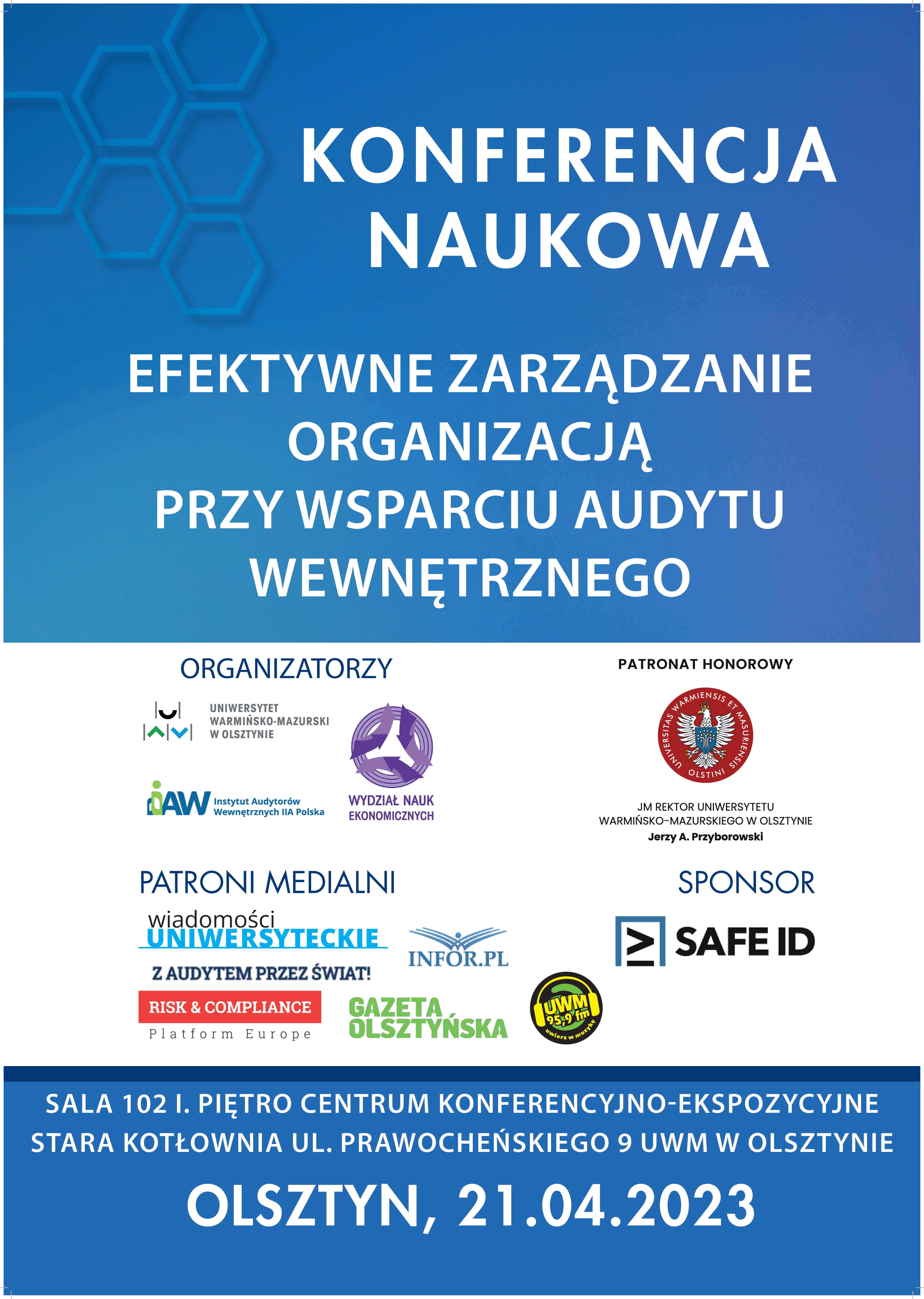 Plakat konferencji Efektywne zarządzanie organizacją, fot. materiały organizatorów.