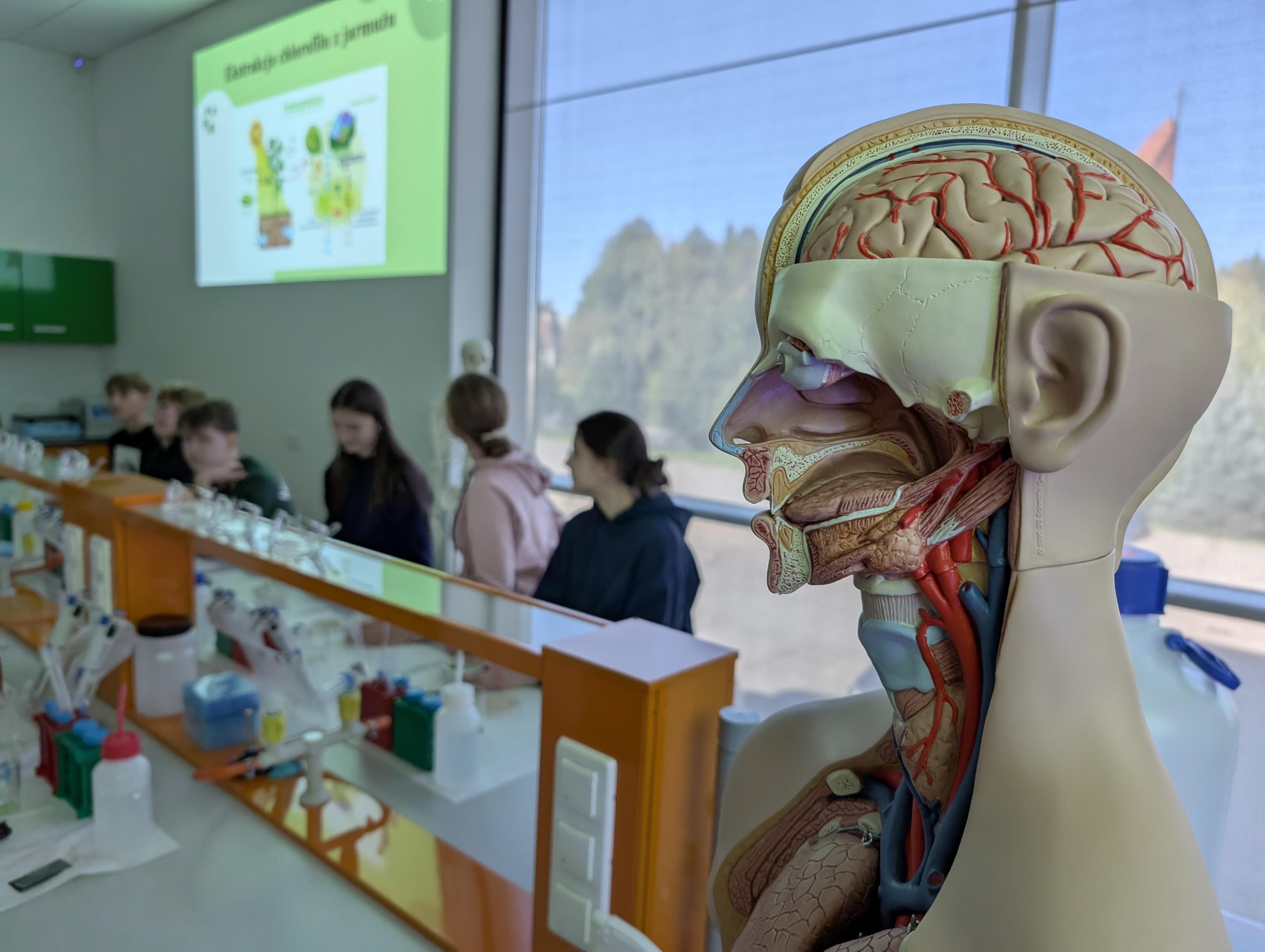 Olsztyńskie Dni Nauki i Sztuki 2025: grupa dzieci biorących udział w warsztatch