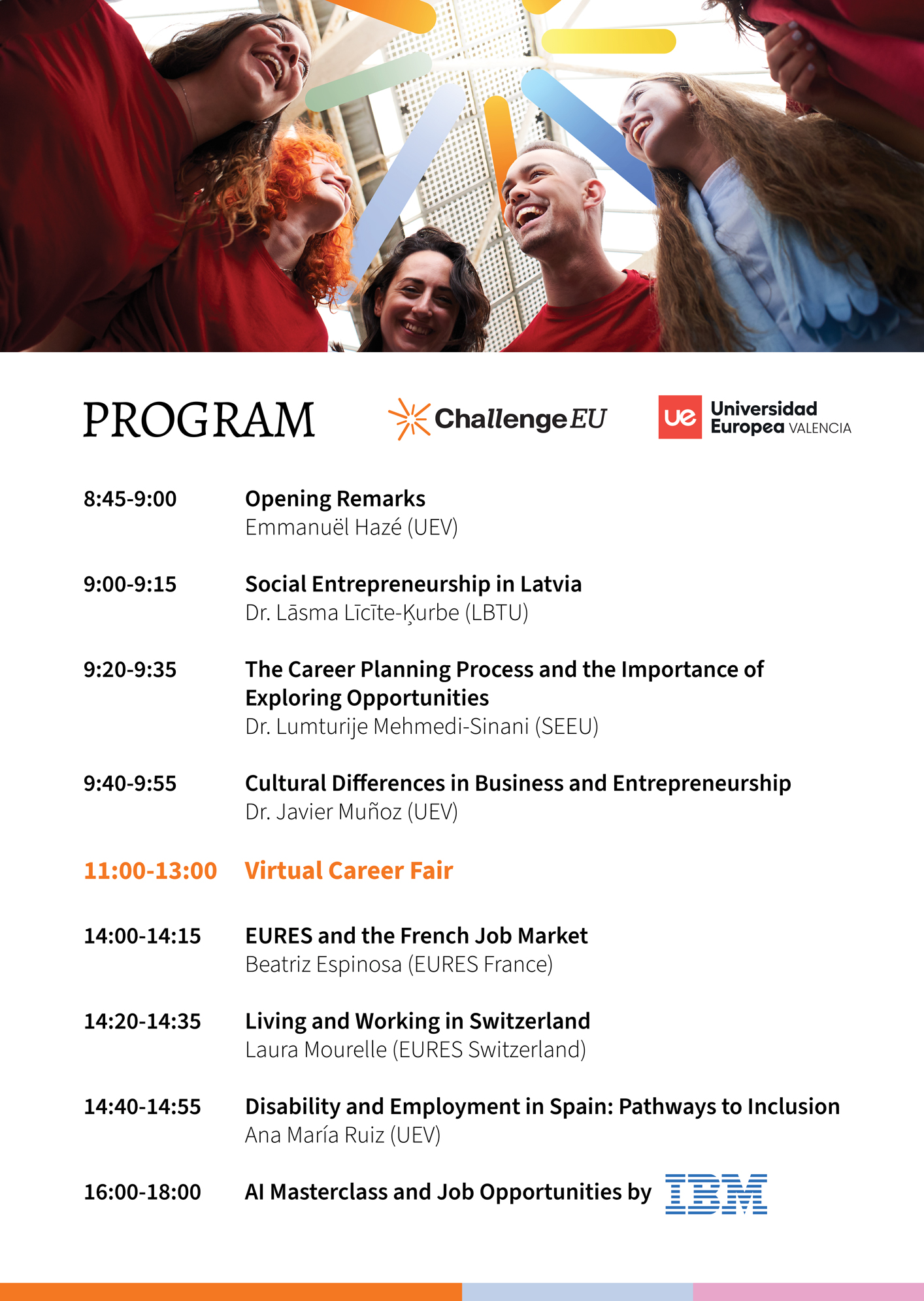 Talent Day - program wydarzenia 