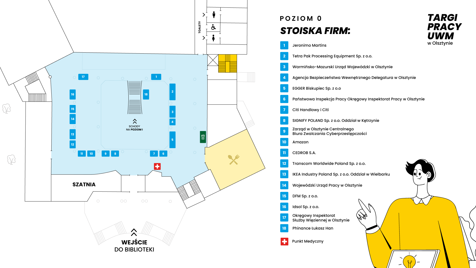 Mapa wystawców - grafika 