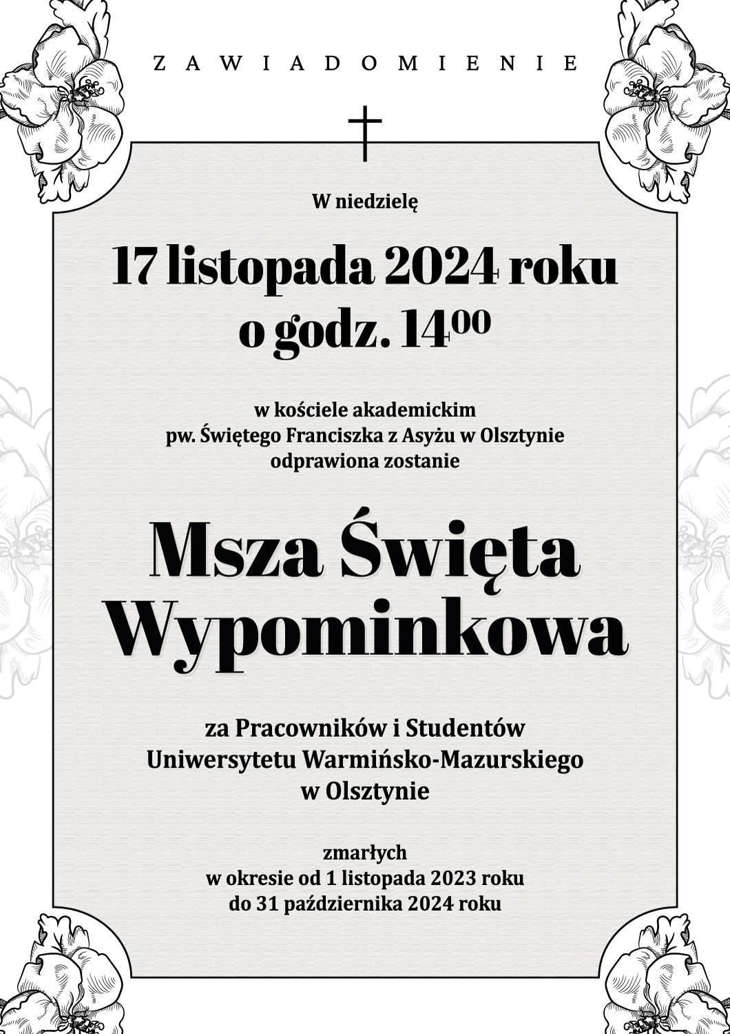 Msza święta wypominkowa