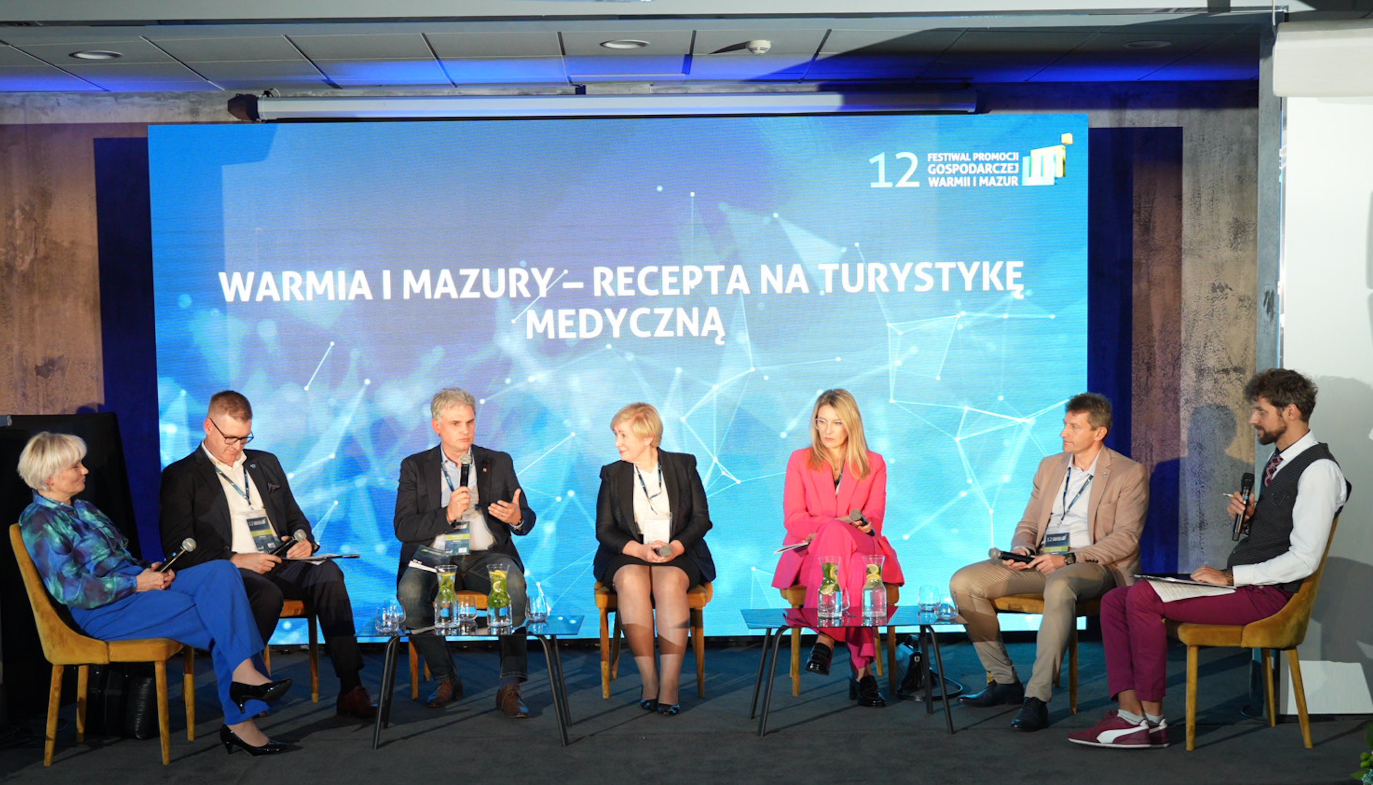 12 Festiwal Promocji Gospodarczej Warmii i Mazur - uczestnicy panelu 