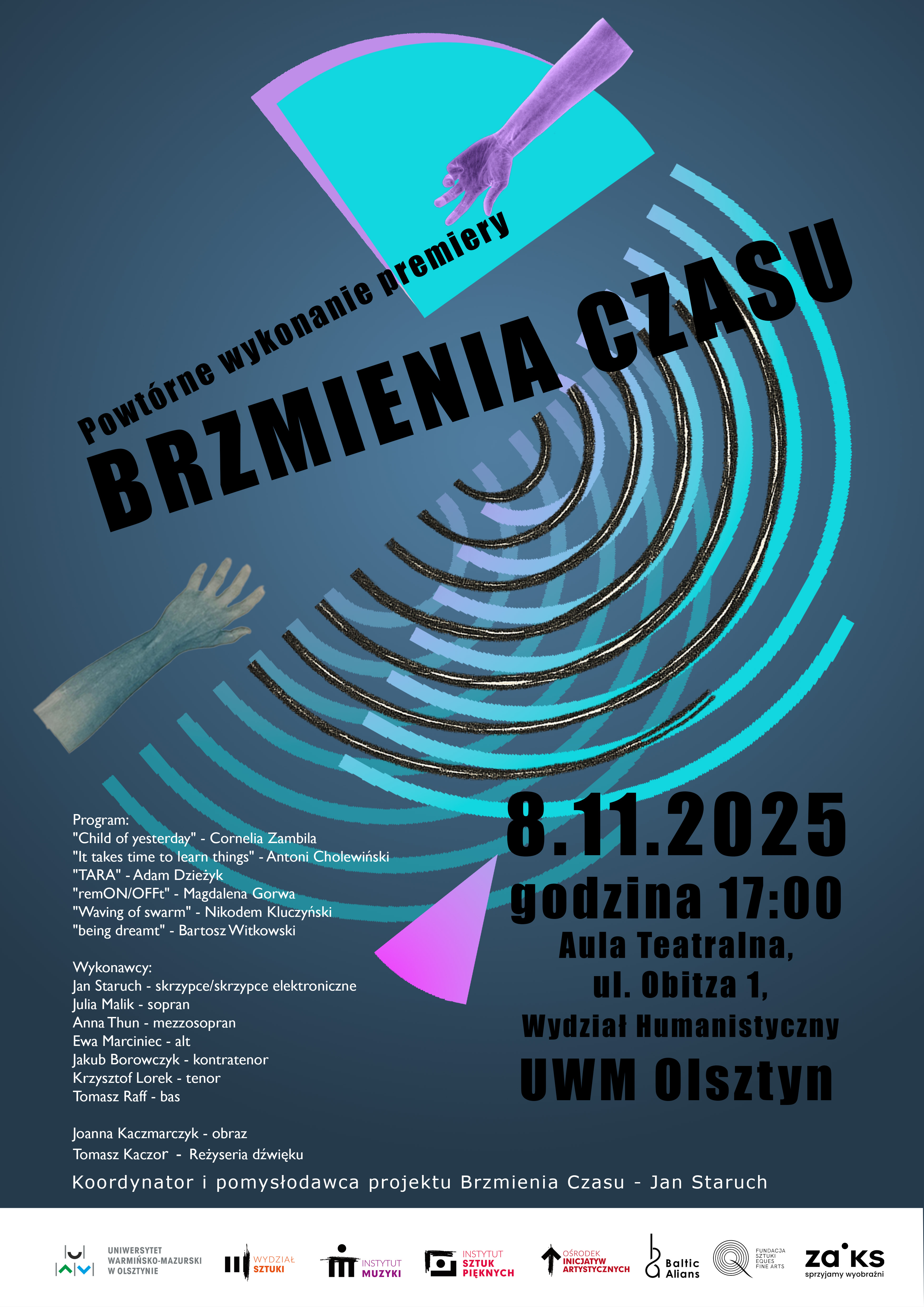 plakat brzmienia czasu