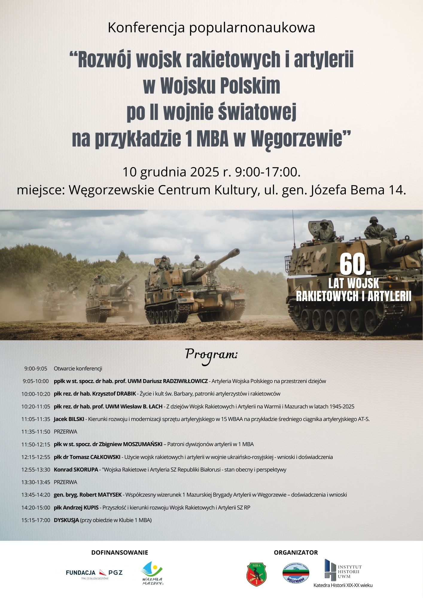 plakat promujący konferencję