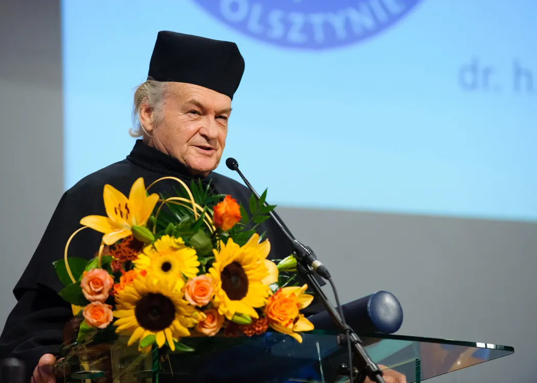 Jerzy Skolimowski, doktor honoris causa UWM w Olsztynie