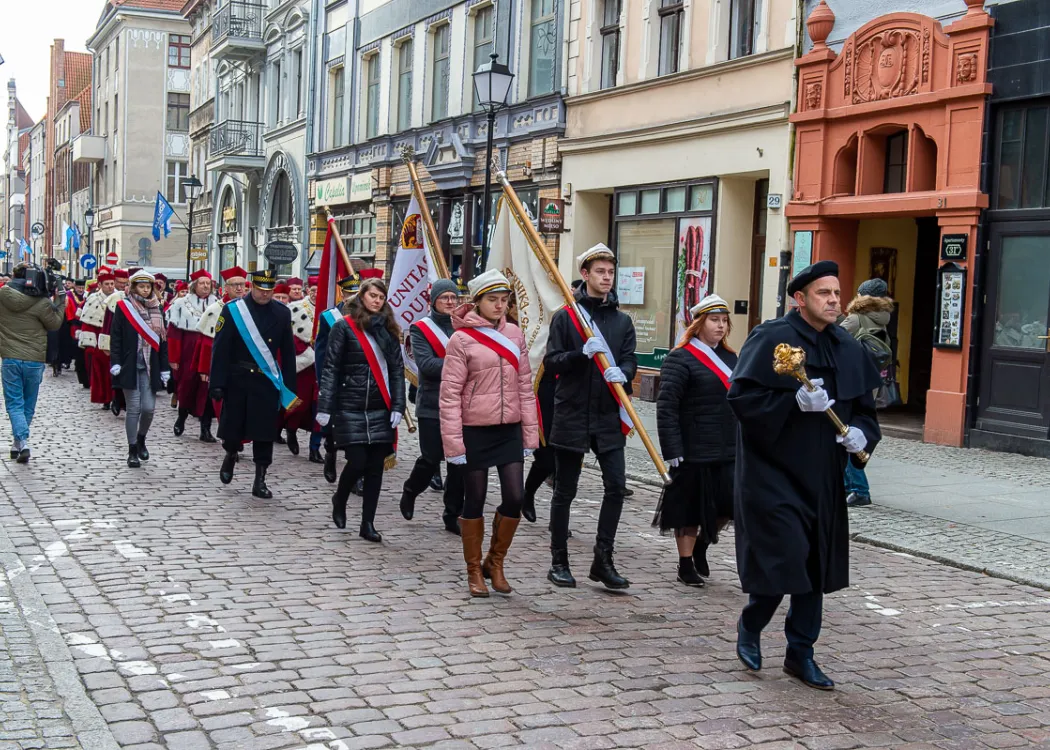 pochód studentów