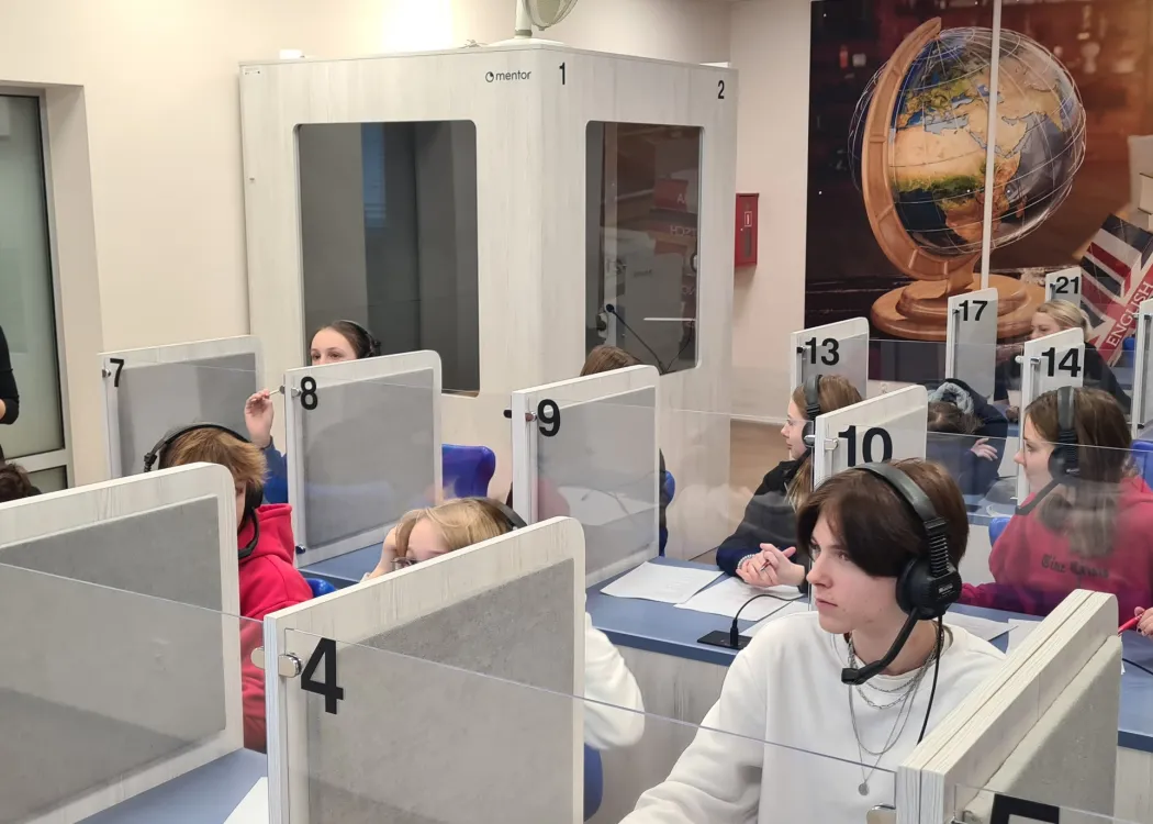 Laboratorium językowe UWM - Klasa patronacka lingwistyki w biznesie