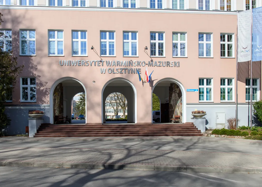 Budynek rektoratu UWM w Olsztynie
