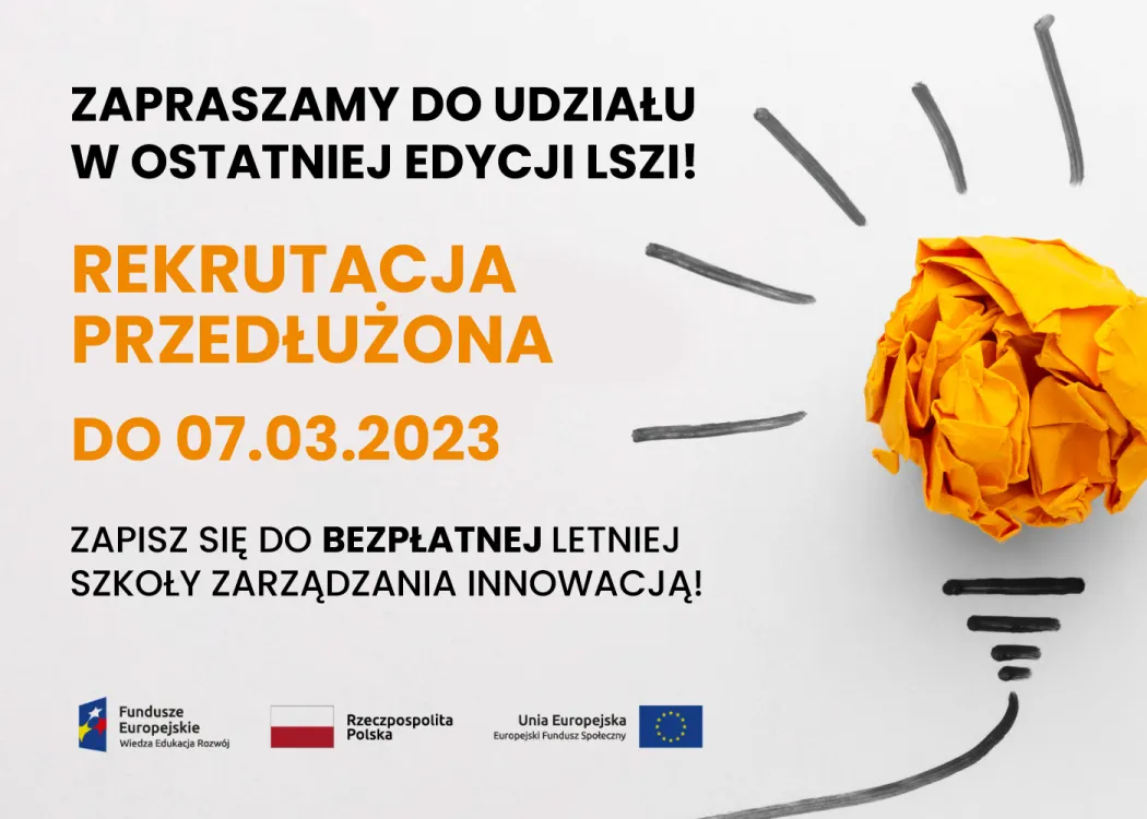 plakat wydarzenia letniej szkoly innowacji