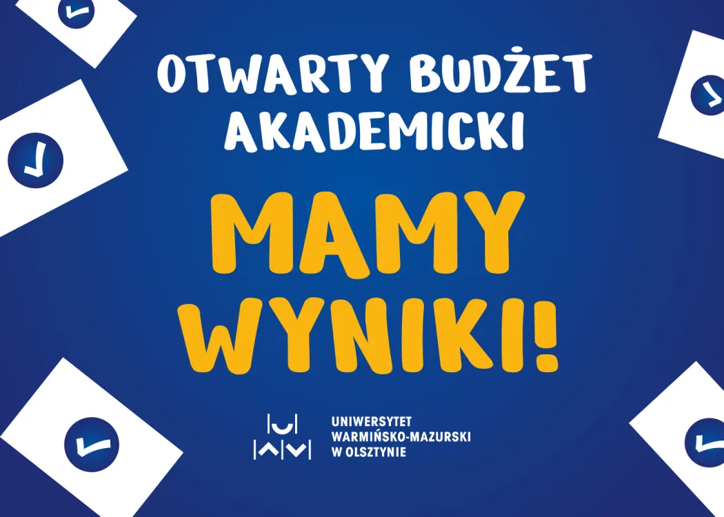 Grafika informująca o wynikach OBA