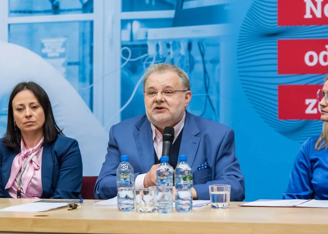 Konferencja pt. „Nowoczesna edukacja medyczna odpowiedzią na potrzeby zdrowotne społeczeństwa” / Fot. Tomasz Walów
