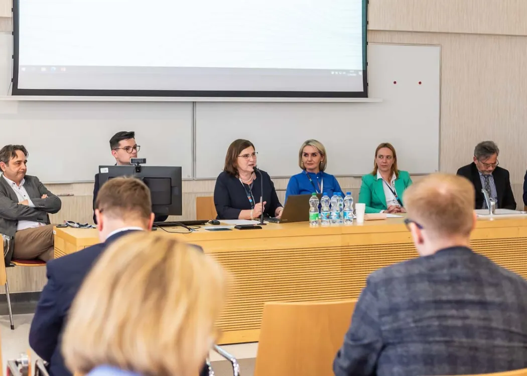 Konferencja pt. „Nowoczesna edukacja medyczna odpowiedzią na potrzeby zdrowotne społeczeństwa” / Fot. Tomasz Walów