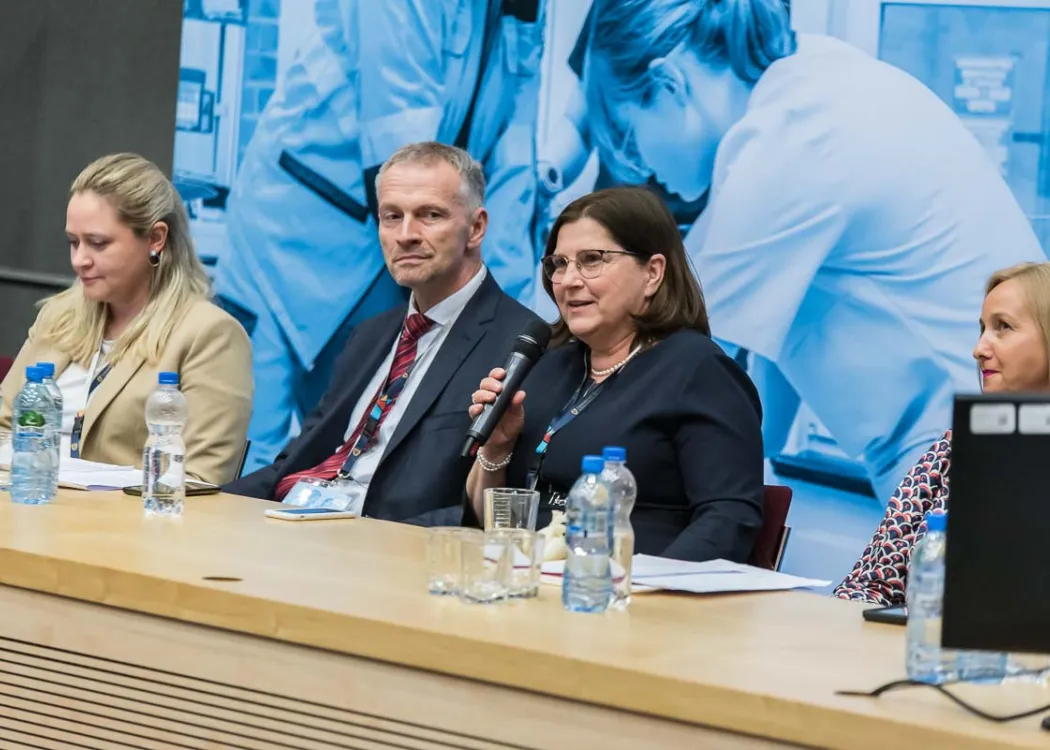 Konferencja pt. „Nowoczesna edukacja medyczna odpowiedzią na potrzeby zdrowotne społeczeństwa” / Fot. Tomasz Walów