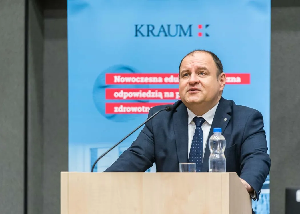 Konferencja pt. „Nowoczesna edukacja medyczna odpowiedzią na potrzeby zdrowotne społeczeństwa” / Fot. Tomasz Walów