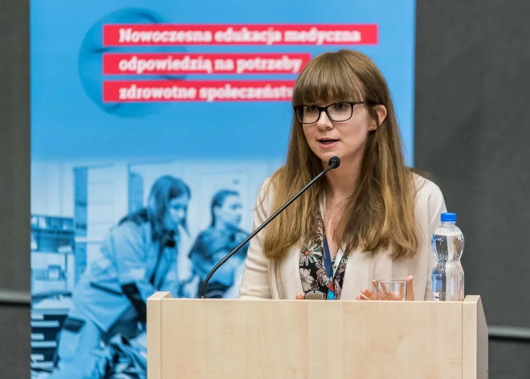 Konferencja pt. „Nowoczesna edukacja medyczna odpowiedzią na potrzeby zdrowotne społeczeństwa” / Fot. Tomasz Walów