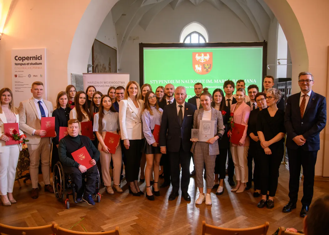 Stypendyści Marszałka Województwa
