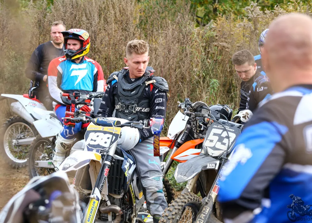 Maciej na motorze