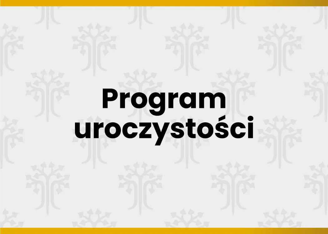 program uroczystosci